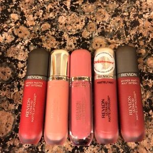 5 Brand new Revlon Ultra HD Lipcolors